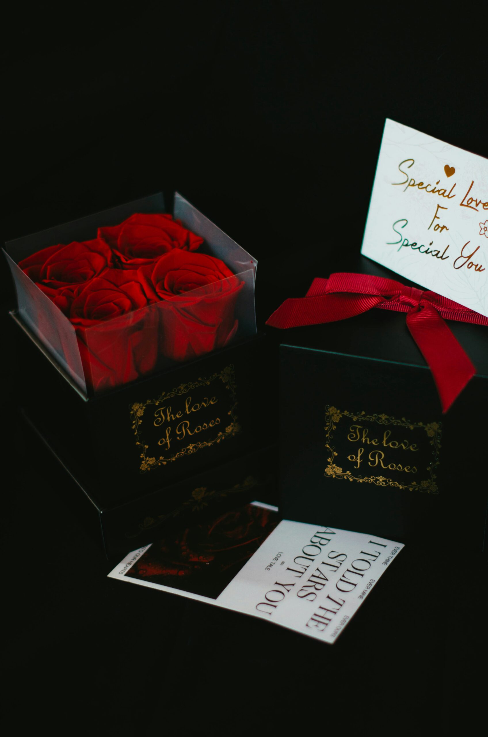 Charming Boxed Flower Delivery of Roses